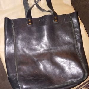 Cole Haan Large black leather bag
